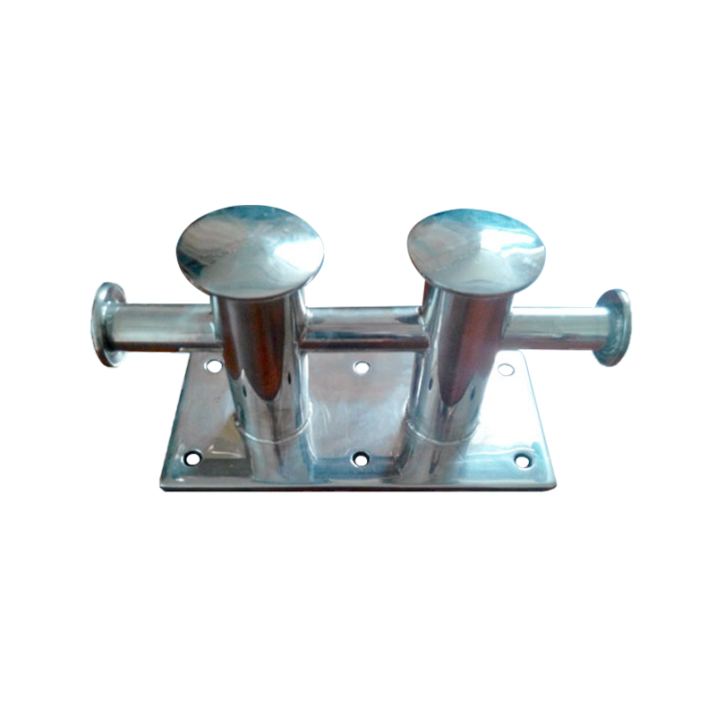 স্টেইনলেস স্টীল ক্রস Bollard ডবল